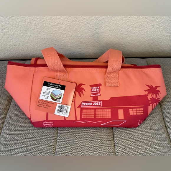 Trader Joe’s Mini Insulated Cooler Bags — Light Pink, Purple, & Peach (3 Total) - Picture 9 of 13